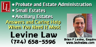 Law Levine, LLC - Estate Attorney in McCandless PA for Probate Estate Administration including small estates and ancillary estates